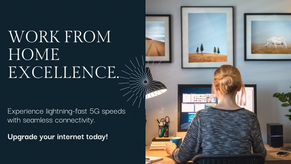 Navigating the 5G Era with INSTANET's Internet Generator Work from Home High internet speed
