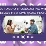 Livebox Live Radio App Interface Showing High-Quality Streaming