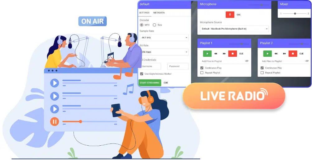 Experience Live Radio Like Never Before