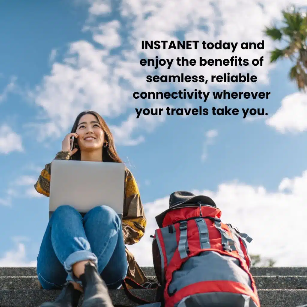 "Seamless travel internet connectivity with INSTANET product"