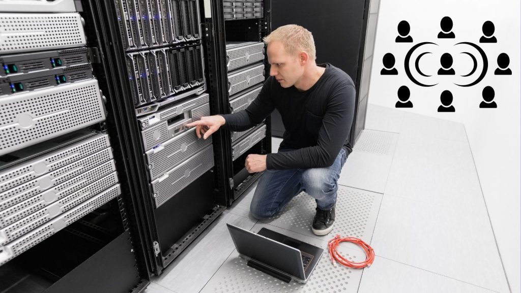 INSTANET Internet Generator - Mobile Datacenter Illustration