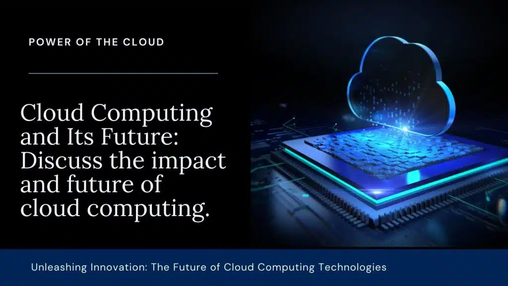 Cloud computing infrastructure